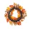 Glitzhome® 24" Fall Dahlia, Lotus Pod and Berry Wreath